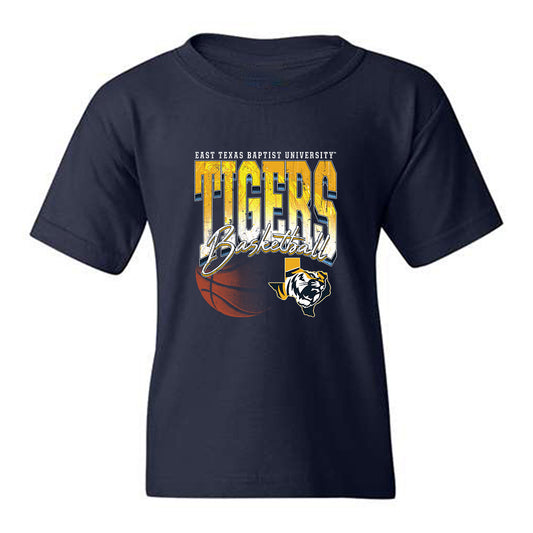 ETBU - NCAA Men's Basketball : Kamron Gaut - Vintage Shersey Youth T-Shirt-0