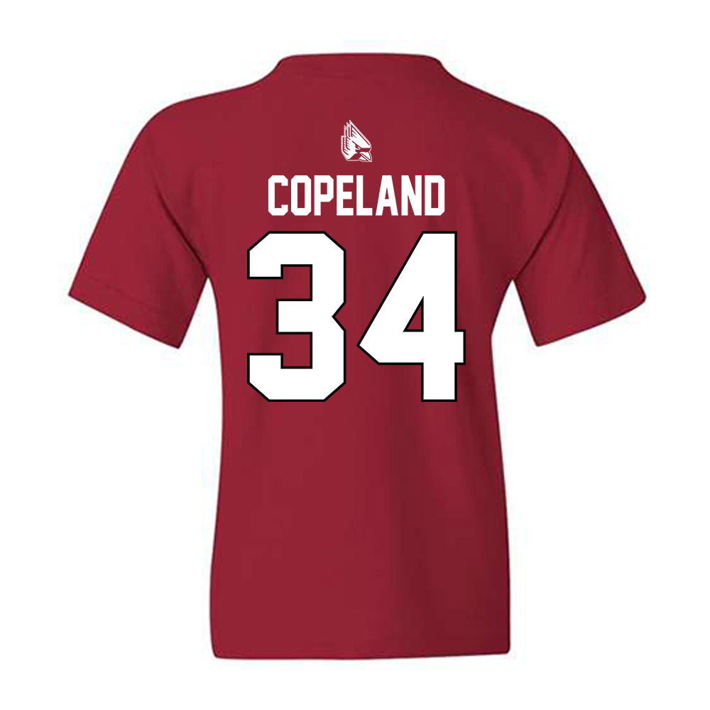 Ball State - NCAA Men's Basketball : Preston Copeland - Sports Shersey Youth T-Shirt-1