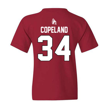 Ball State - NCAA Men's Basketball : Preston Copeland - Sports Shersey Youth T-Shirt-1