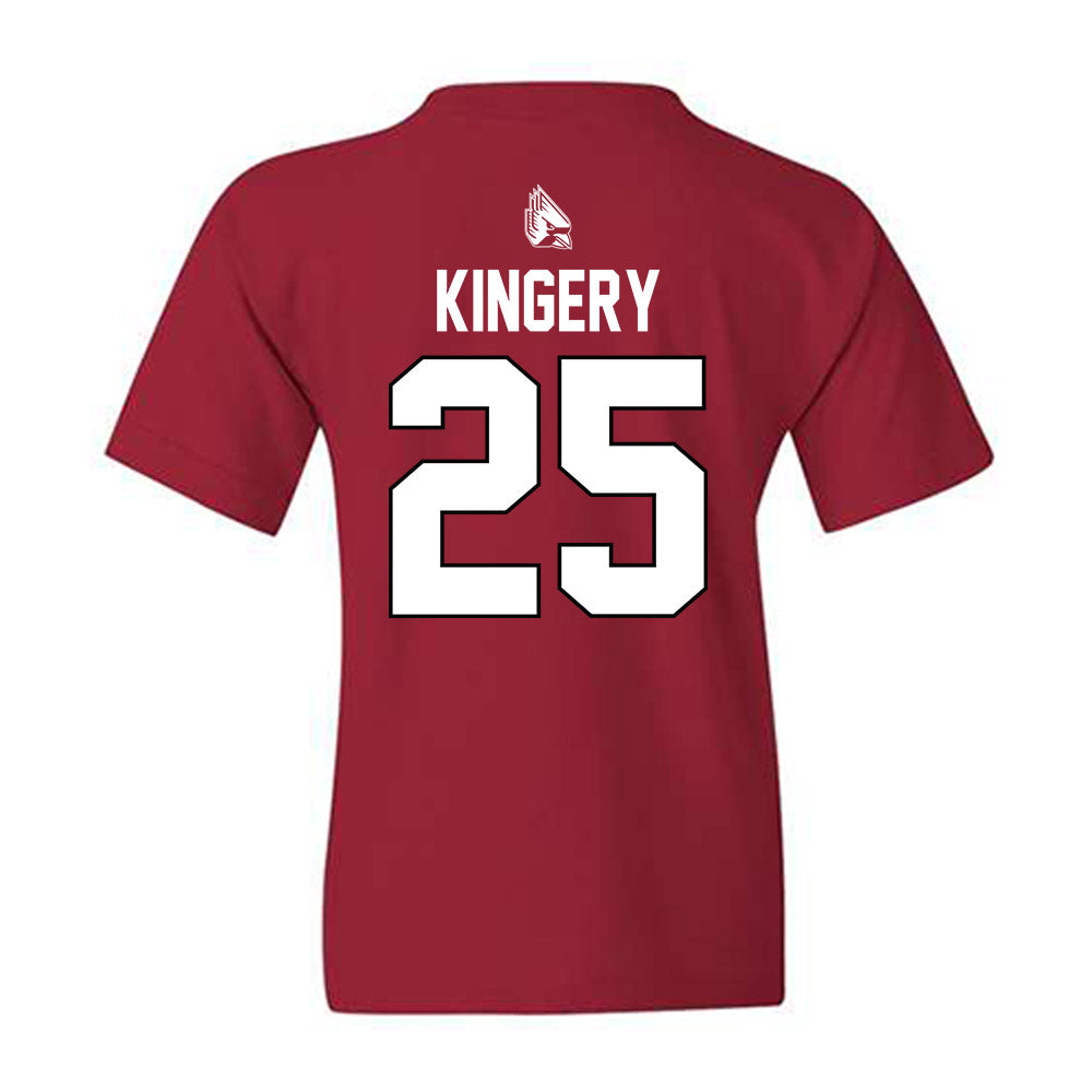Ball State - NCAA Women's Basketball : Grace Kingery - Sports Shersey Youth T-Shirt-1