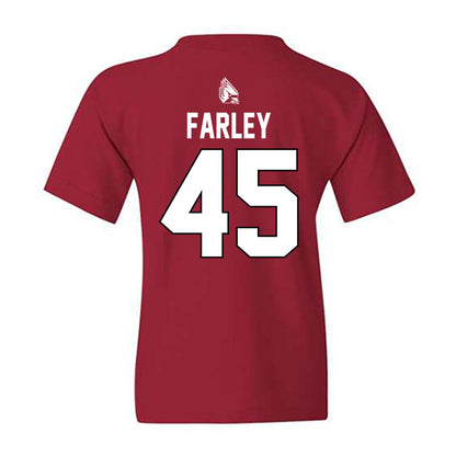 Ball State - NCAA Men's Basketball : Alex Farley - Sports Shersey Youth T-Shirt-1