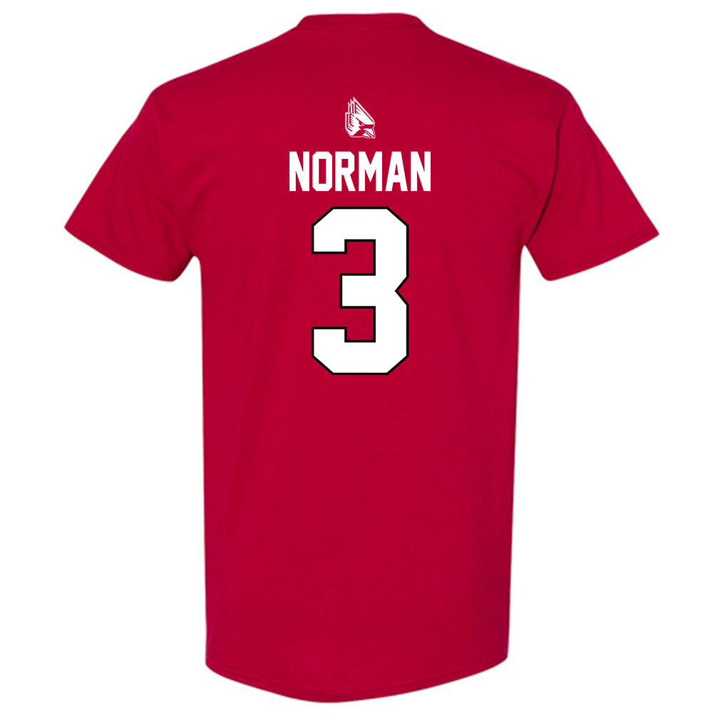 Ball State - NCAA Women's Basketball : Karsyn Norman - Sports Shersey T-Shirt-1
