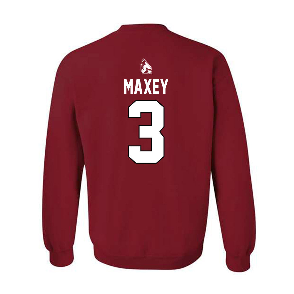 Ball State - NCAA Men's Basketball : Juwan Maxey - Sports Shersey Crewneck Sweatshirt-1