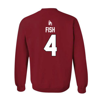 Ball State - NCAA Men's Basketball : Kayden Fish - Sports Shersey Crewneck Sweatshirt-1