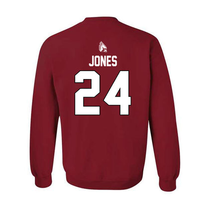 Ball State - NCAA Men's Basketball : Mason Jones - Sports Shersey Crewneck Sweatshirt-1