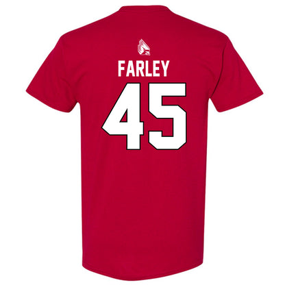 Ball State - NCAA Men's Basketball : Alex Farley - Sports Shersey T-Shirt-1