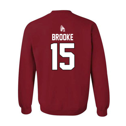 Ball State - NCAA Women's Basketball : Ashlynn Brooke - Sports Shersey Crewneck Sweatshirt-1