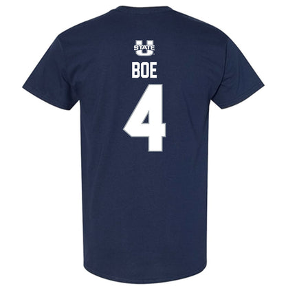 Utah State - NCAA Men's Basketball : Brayden Boe - Sports Shersey T-Shirt-1