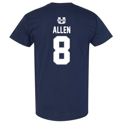 Utah State - NCAA Men's Basketball : Drake Allen - Sports Shersey T-Shirt-1