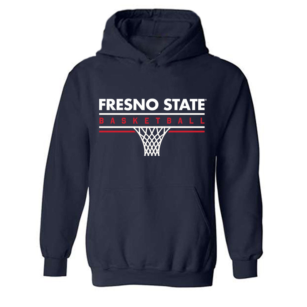 Fresno State - NCAA Women's Basketball : Avery Watkins - Sports Shersey Hooded Sweatshirt-0