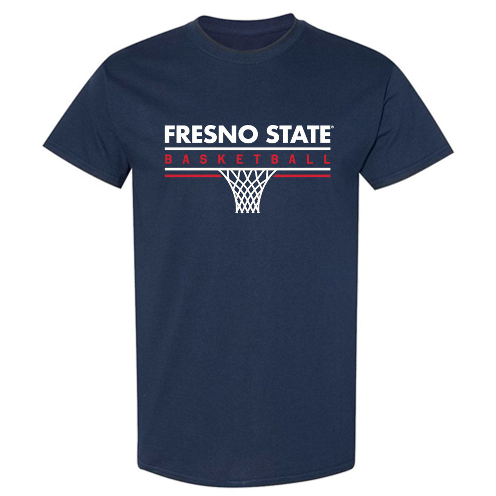 Fresno State - NCAA Men's Basketball : Cameron Faas - Sports Shersey T-Shirt-0