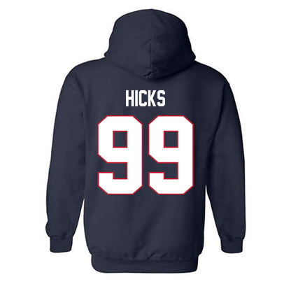 Arizona - NCAA Baseball : Garrett Hicks - Hooded Sweatshirt-1