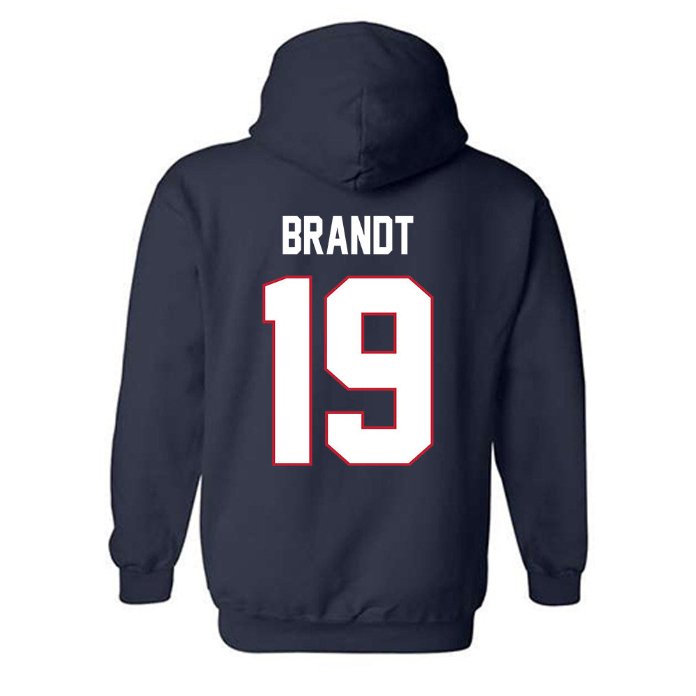 Arizona - NCAA Baseball : Evan Brandt - Hooded Sweatshirt-1