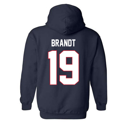 Arizona - NCAA Baseball : Evan Brandt - Hooded Sweatshirt-1