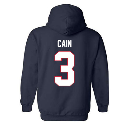 Arizona - NCAA Baseball : Andrew Cain - Hooded Sweatshirt-1