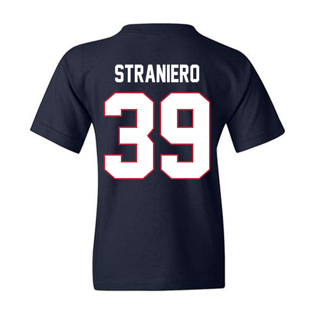 Arizona - NCAA Baseball : Nolan Straniero - Youth T-Shirt-1