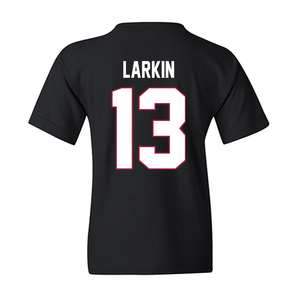 Oklahoma - NCAA Baseball : Connor Larkin - Youth T-Shirt-1