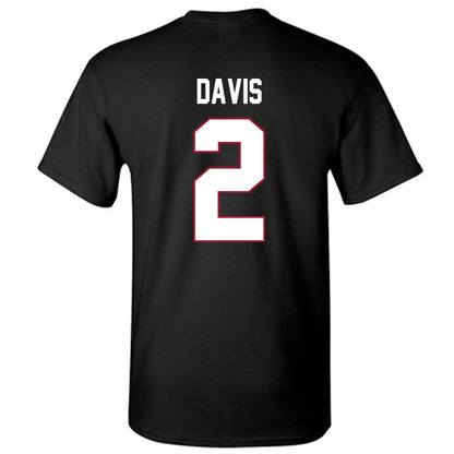 Oklahoma - NCAA Baseball : Myles Davis - T-Shirt-1