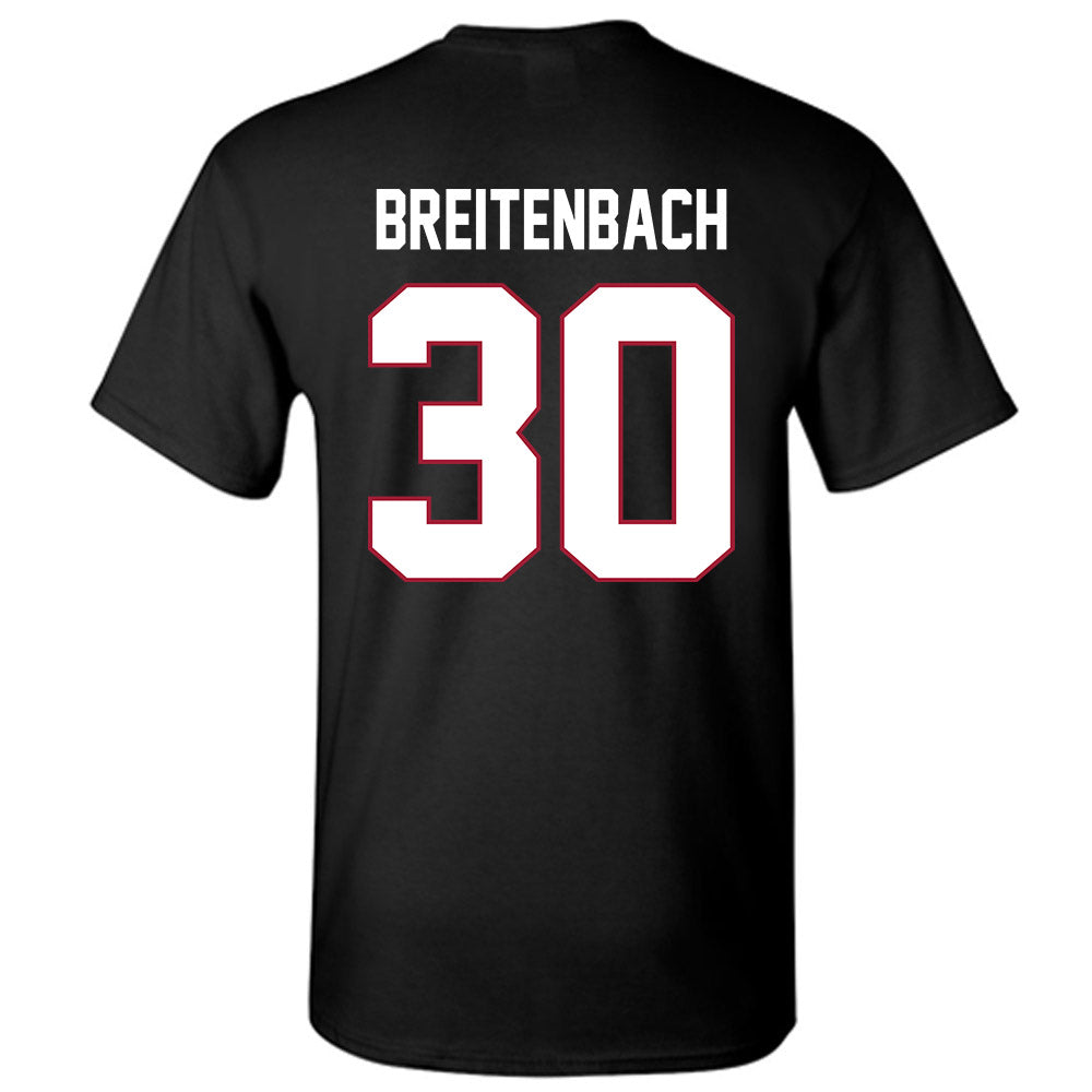 Oklahoma - NCAA Baseball : Finn Breitenbach - T-Shirt-1