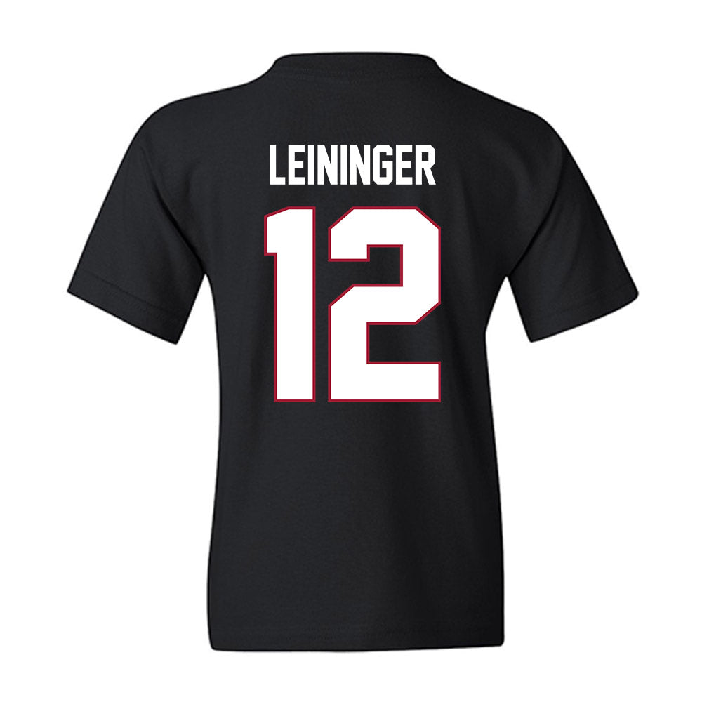 Oklahoma - NCAA Baseball : Ryley Leininger - Youth T-Shirt-1