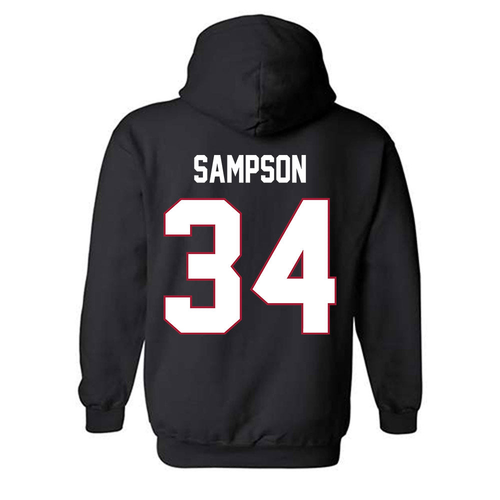 Oklahoma - NCAA Baseball : Beau Sampson - Hooded Sweatshirt-1