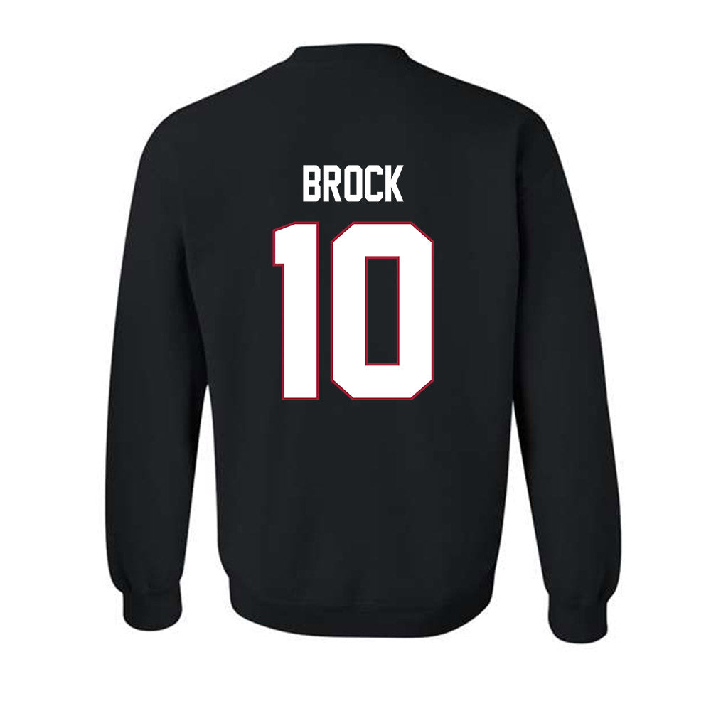 Oklahoma - NCAA Baseball : Brendan Brock - Crewneck Sweatshirt-1