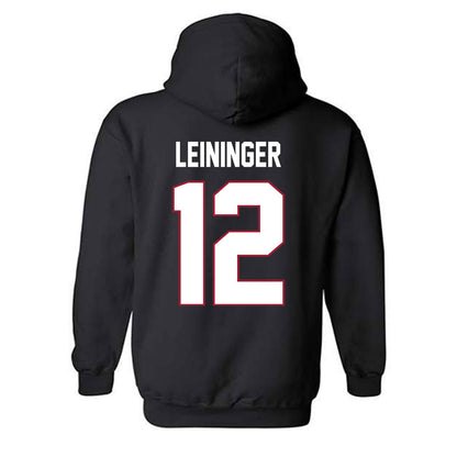 Oklahoma - NCAA Baseball : Ryley Leininger - Hooded Sweatshirt-1