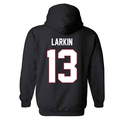 Oklahoma - NCAA Baseball : Connor Larkin - Hooded Sweatshirt-1
