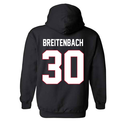 Oklahoma - NCAA Baseball : Finn Breitenbach - Hooded Sweatshirt-1