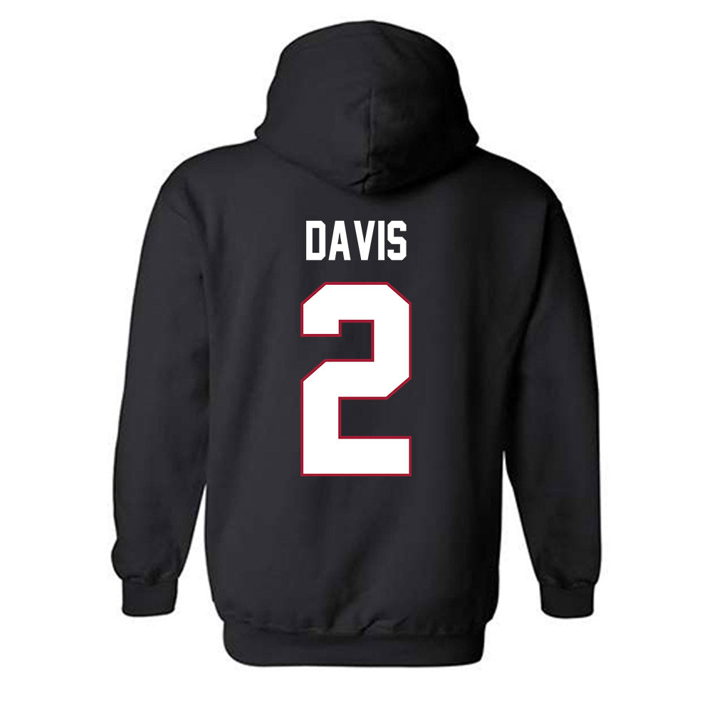 Oklahoma - NCAA Baseball : Myles Davis - Hooded Sweatshirt-1