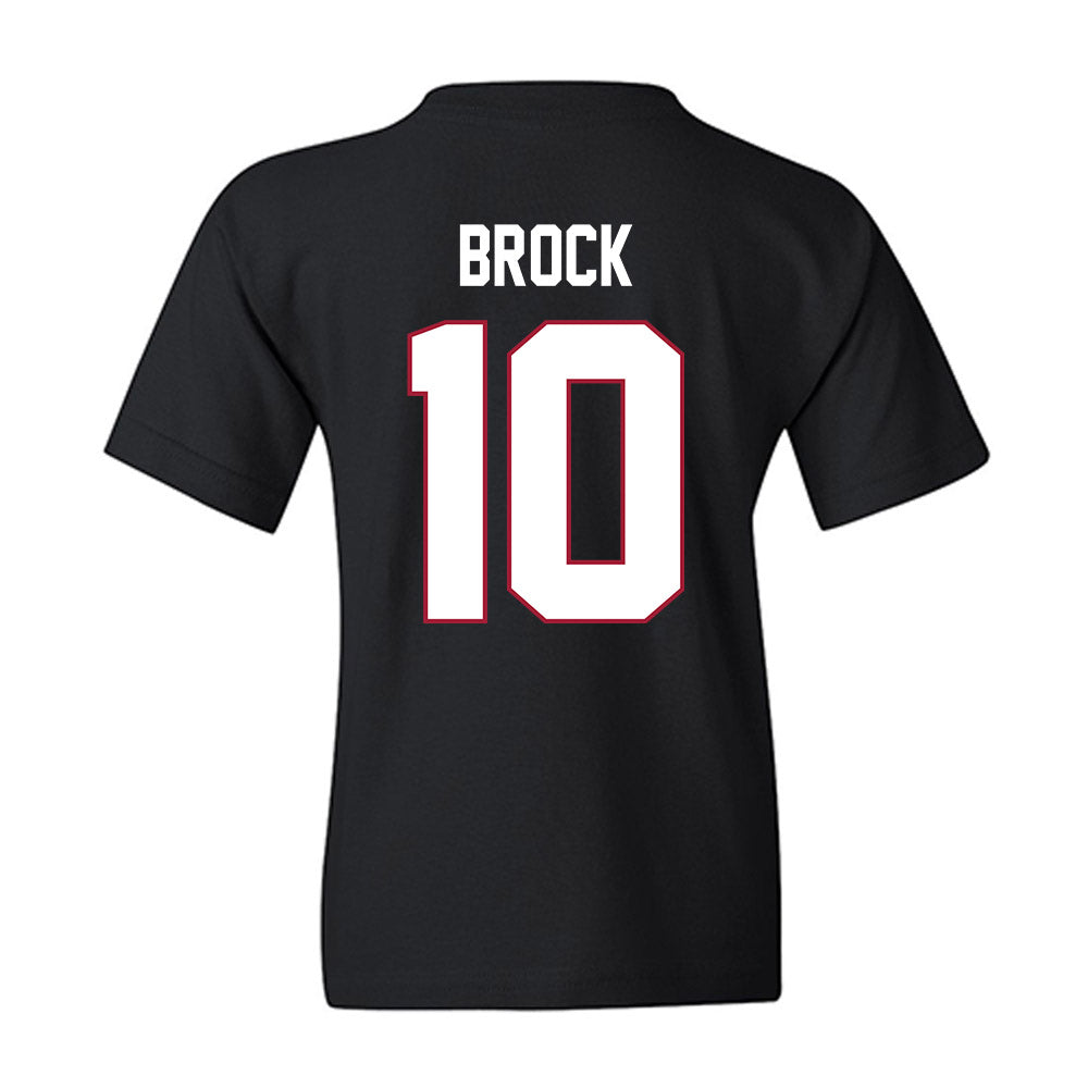 Oklahoma - NCAA Baseball : Brendan Brock - Youth T-Shirt-1