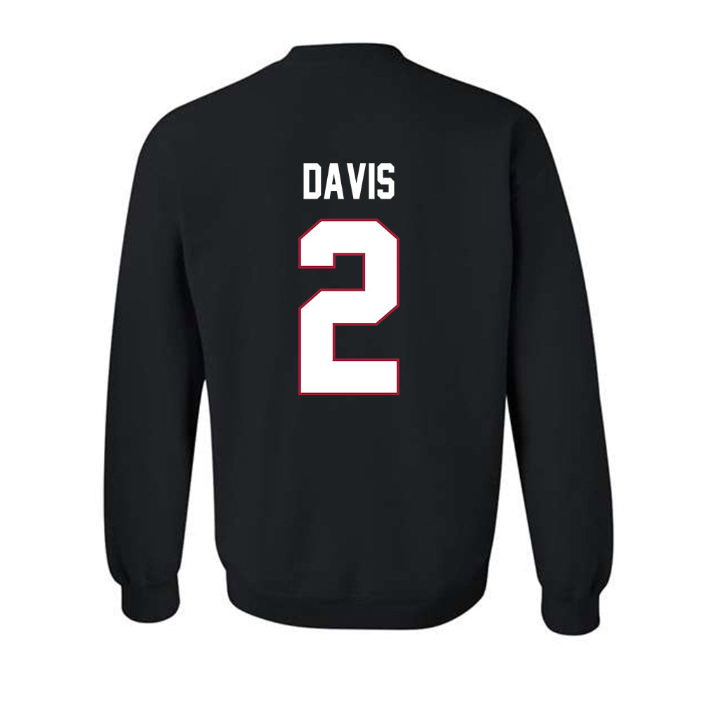 Oklahoma - NCAA Baseball : Myles Davis - Crewneck Sweatshirt-1