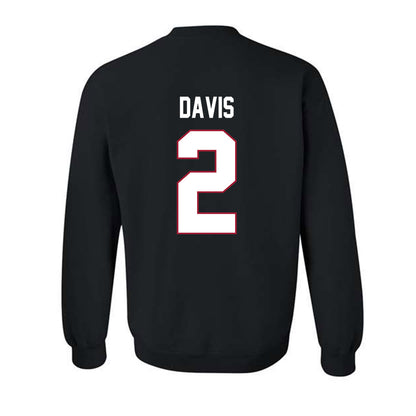 Oklahoma - NCAA Baseball : Myles Davis - Crewneck Sweatshirt-1