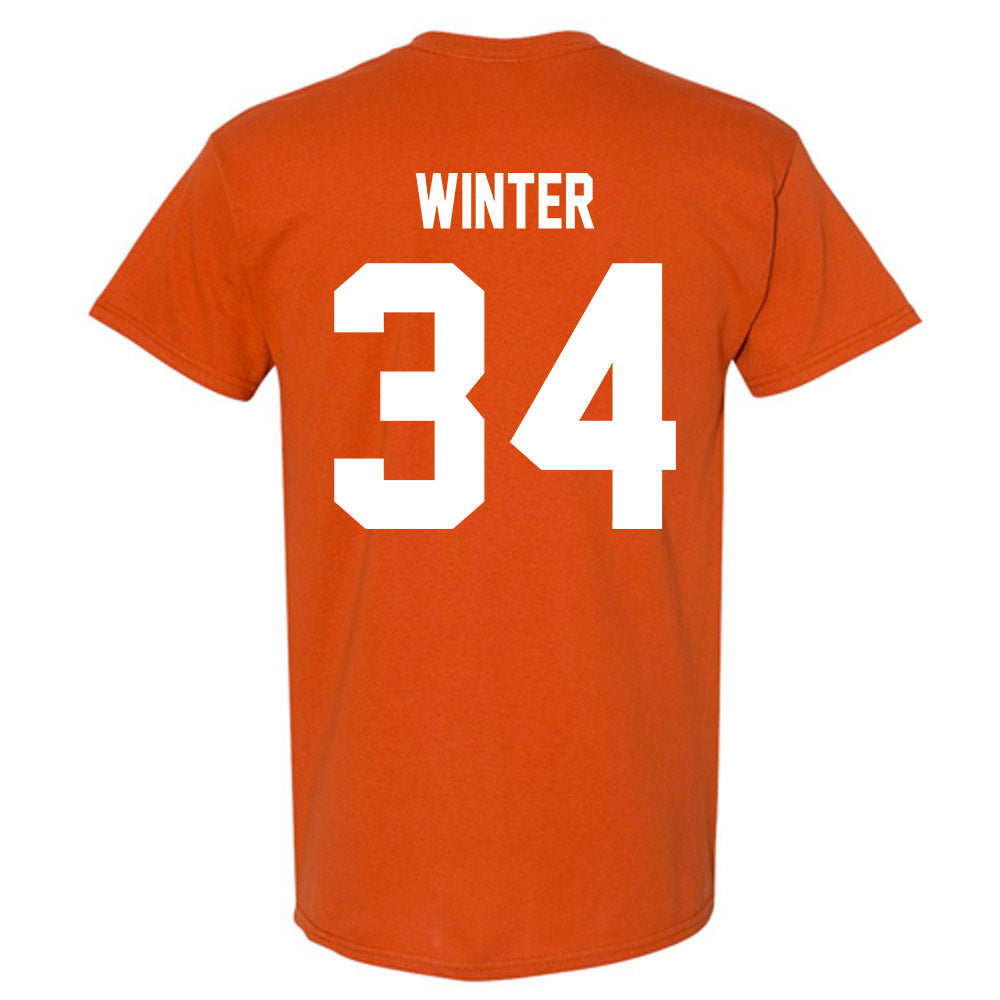 Texas - NCAA Baseball : Michael Winter - T-Shirt-1
