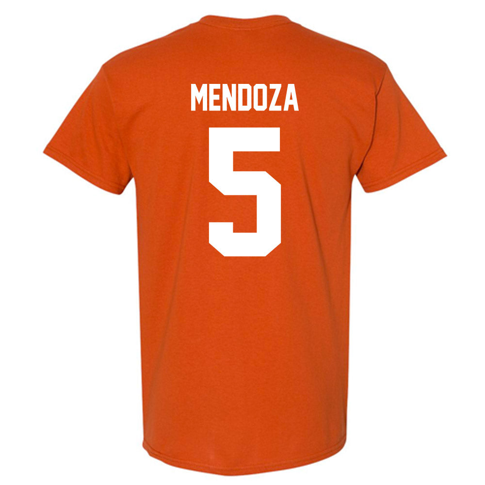 Texas - NCAA Baseball : Ethan Mendoza - T-Shirt-1