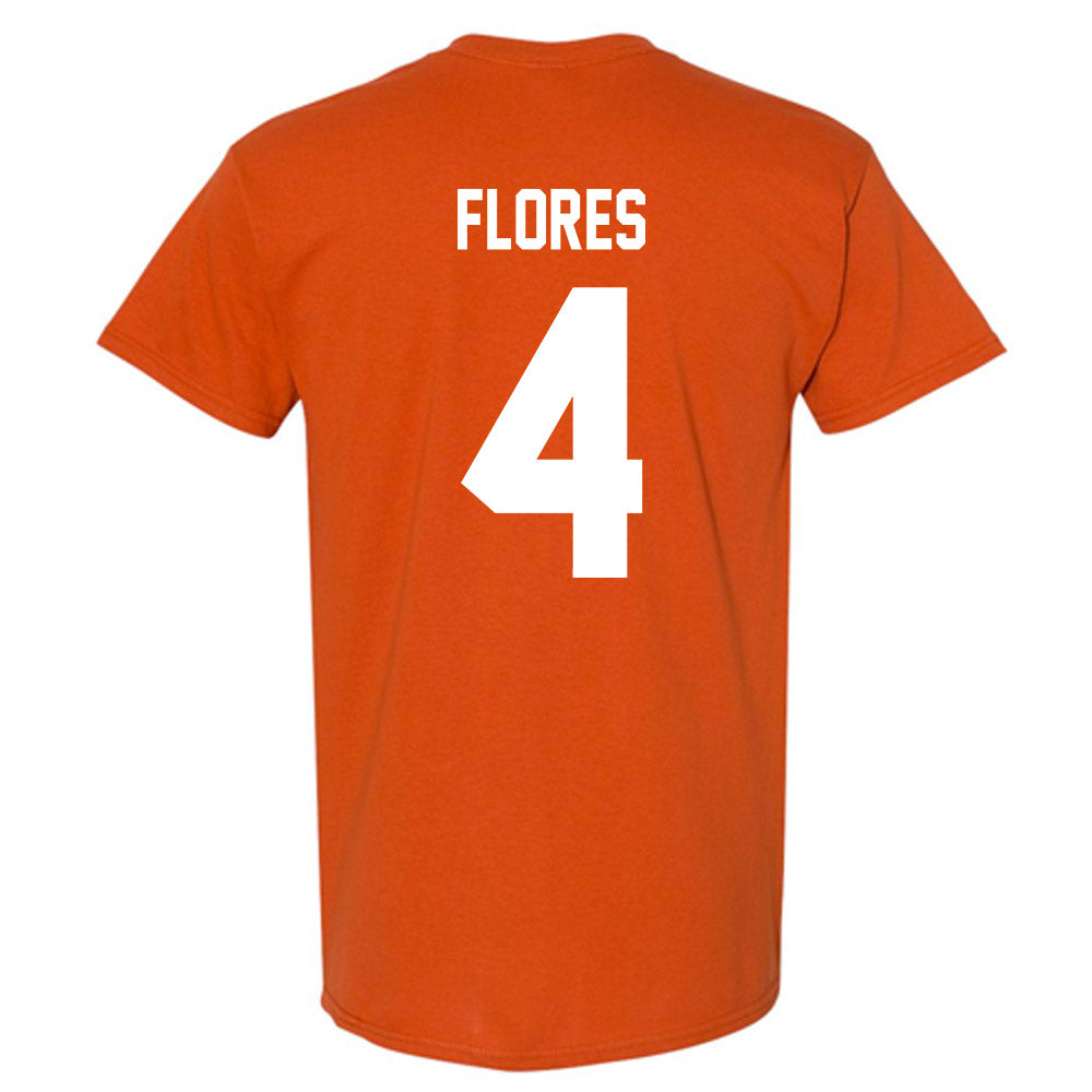 Texas - NCAA Baseball : Jason Flores - T-Shirt-1