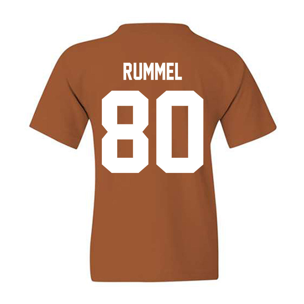 Texas - NCAA Baseball : Cooper Rummel - Youth T-Shirt-1