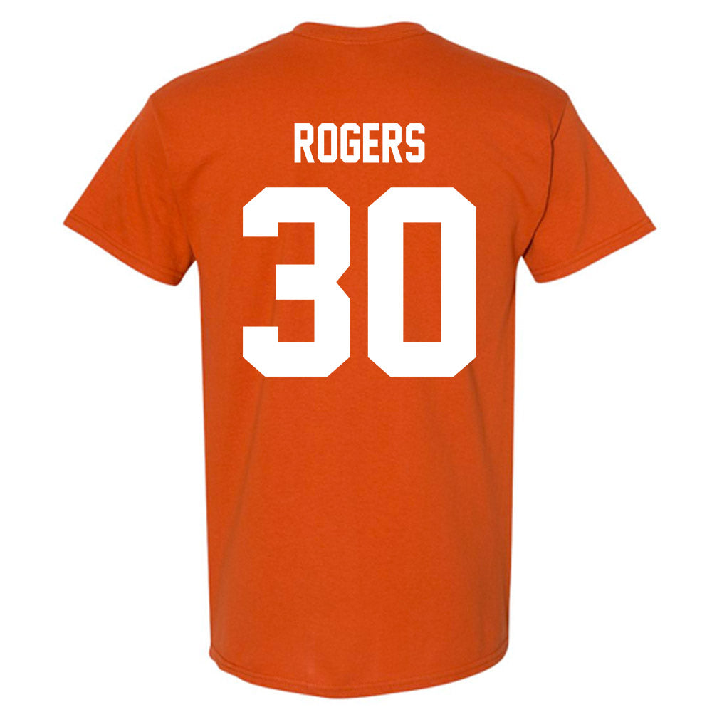 Texas - NCAA Baseball : Kaleb Rogers - T-Shirt-1