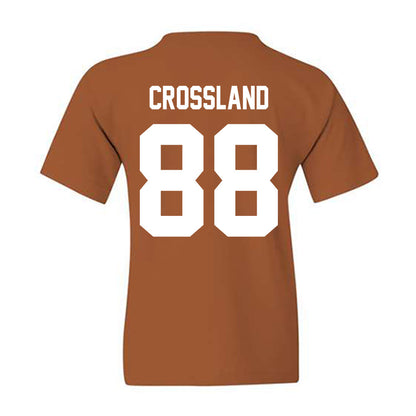 Texas - NCAA Baseball : Brett Crossland - Youth T-Shirt-1