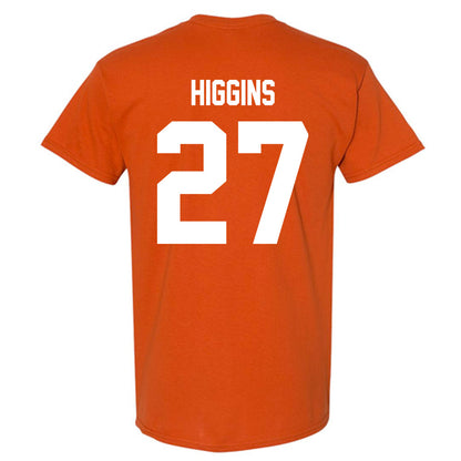 Texas - NCAA Baseball : Cal Higgins - T-Shirt-1