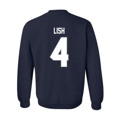 Utah State - NCAA Softball : Jordyn Lish - Sports Shersey Crewneck Sweatshirt-1