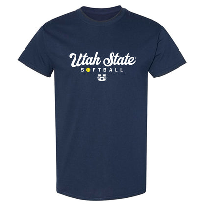Utah State - NCAA Softball : Jordyn Lish - Sports Shersey T-Shirt-0