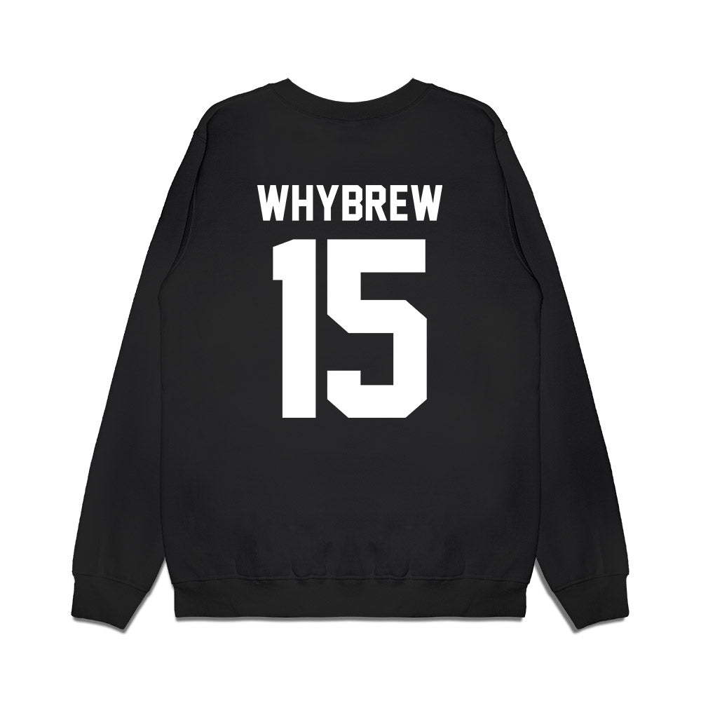 Henderson State - NCAA Men's Basketball : Tyson Whybrew - Vintage Shersey Premium Crewneck Sweatshirt-1