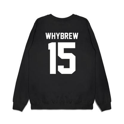 Henderson State - NCAA Men's Basketball : Tyson Whybrew - Vintage Shersey Premium Crewneck Sweatshirt-1