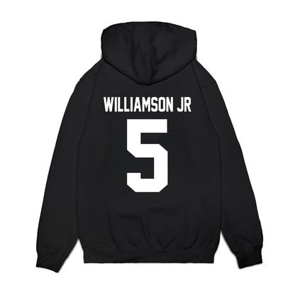 Henderson State - NCAA Men's Basketball : Corliss Williamson Jr - Vintage Shersey Premium Hooded Sweatshirt-1