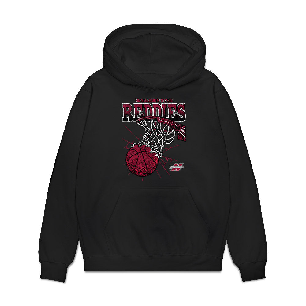 Henderson State - NCAA Men's Basketball : Tyson Whybrew - Vintage Shersey Premium Hooded Sweatshirt-0