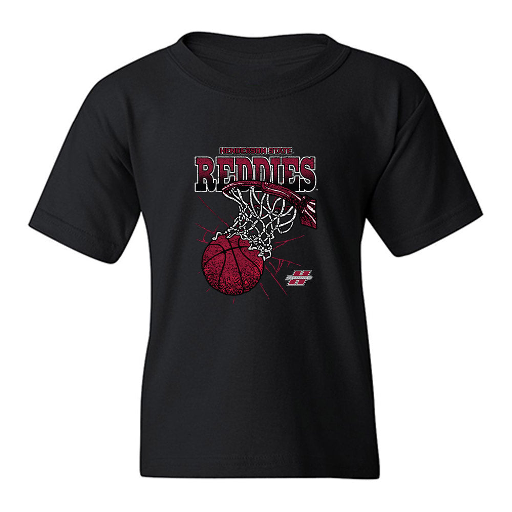 Henderson State - NCAA Men's Basketball : Tyson Whybrew - Vintage Shersey Youth T-Shirt-0