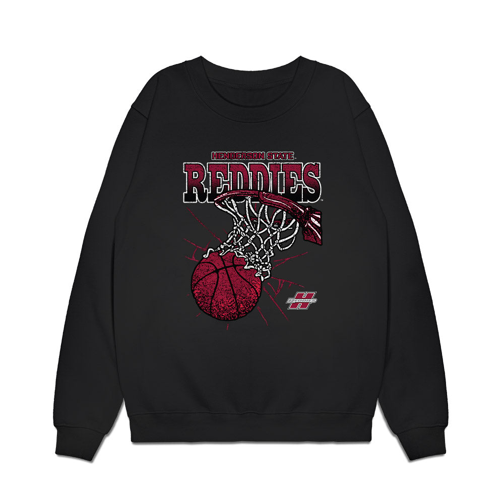 Henderson State - NCAA Men's Basketball : Tyson Whybrew - Vintage Shersey Premium Crewneck Sweatshirt-0