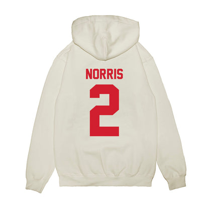 NWOSU - NCAA Men's Basketball : Justin Norris - Vintage Basketball Premium Hooded Sweatshirt-1