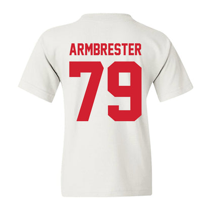 NWOSU - NCAA Men's Basketball : Robbie Armbrester - Vintage Basketball Youth T-Shirt-1